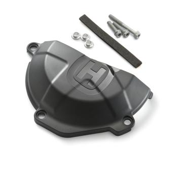 Защита крышки сцепления черная Husqvarna FE250/FE350 17-21