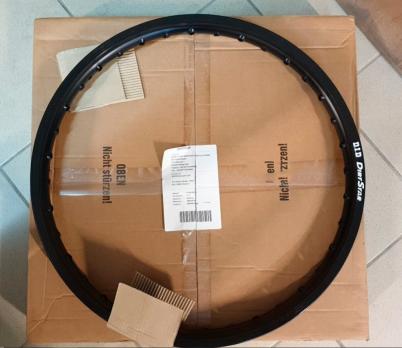 Обод задний черный DID DirtStar 2,15X18'' KTM EXC, EXC-F 12-21