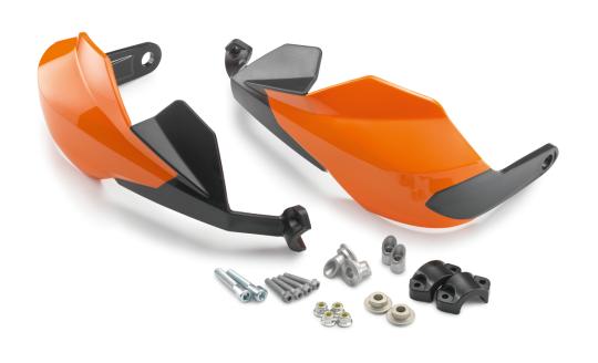 Защита рук пластиковая оранжевая KTM