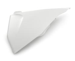 Крышка корпуса воздушного фильтра левая белая KTM SX/SX-F 19-21; EXC/EXC-F 20-21