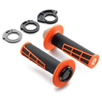 Грипсы Lock-on черно-оранжевые KTM 17-21