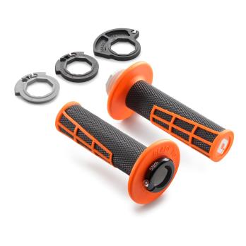 Грипсы Lock-on черно-оранжевые KTM 17-21