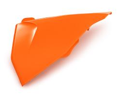 Крышка корпуса воздушного фильтра левая оранжевая KTM SX/SX-F 19-21 / EXC/EXC-F 20-21