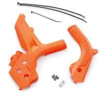 Защита рамы оранжевая KTM SX/SX-F 19-21 / EXC/EXC-F 20-21