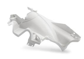 Нижняя часть корпуса воздушного фильтра белая KTM SX/SX-F 19-21; EXC/EXC-F 20-21