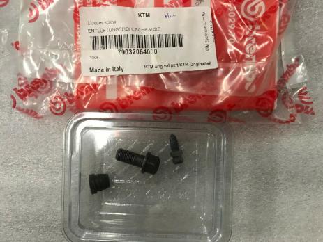 Прокачной штуцер цилиндра сцепления (Brembo) KTM 125-350SX/SX-F 16-21; 150-350EXC/EXC-F 17-21