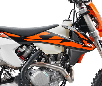 Боковины радиатора с графикой KTM EXC/EXC-F 2018