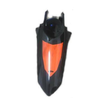 Крыло заднее черное с графикой KTM EXC, EXC-F 2020
