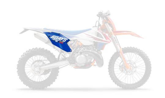 Крышка воздушного фильтра правая с графикой KTM EXC/EXC-F Six Days 2018