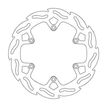Диск тормозной задний (4,4 мм) KTM / Husqvarna / Husaberg / GasGas 21-