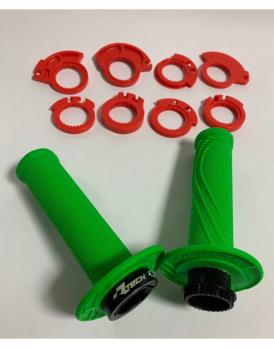 Грипсы RTech R20 LOCK-ON зеленые неон