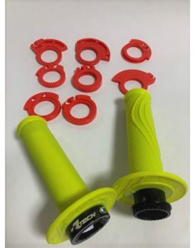 ​Грипсы RTech R20 LOCK-ON желтые неон