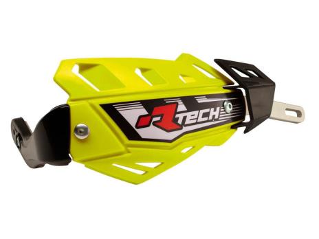 Защита рук RTech FLX алюминиевая желтая неон (без крепежа)