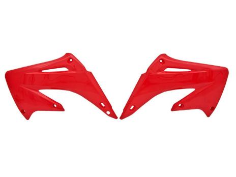 Боковины радиатора красные Honda CR125-250 02-07