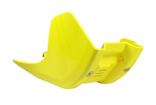 Защита двигателя пластиковая желтая Husqvarna FC 450 16-18, FE-FS-FX 450-500 17-20