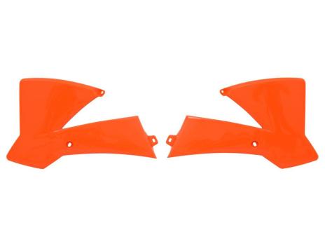 Боковины радиатора оранжевые KTM SX65 02-08