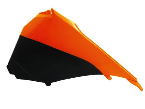 Боковина воздушного фильтра левая SX125 13-15 # SX250 13-16 # SXF 13-15 # EXC/EXCF 14-15 оранжево-че