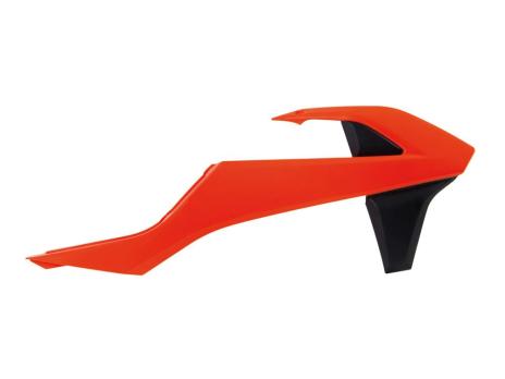 Боковины радиатора оранжево-черные KTM SX125-250/SXF250-450 16-18 # SX250 17-18 # EXC/EXCF/XC-W 17-1