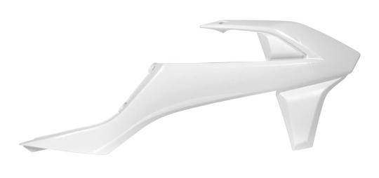Боковины радиатора белые KTM SX125-150/SXF250-450 16-18 # SX250 17-18 # EXC/EXCF/XC-W250-500 17-19