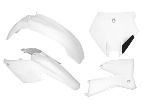 Комплект пластика белый KTM SX-SXF125-525 05-06 # EXC-EXCF125-525 05-07