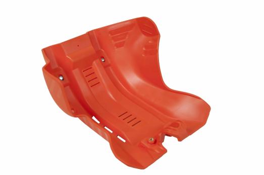 Защита двигателя пластиковая оранжевая KTM SX-F 250-350 16-18 / EXC-F 250-350 17-20