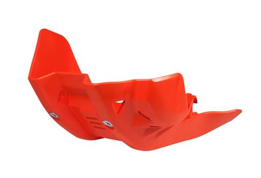 Защита двигателя пластиковая оранжевая KTM 450SX-F 16-18 / 450/500EXC-F 17-21