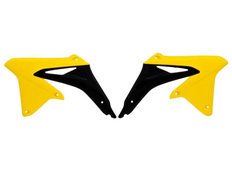 Боковины радиатора RM-Z450 08-17 # RMX450Z 10-19 желто-черные