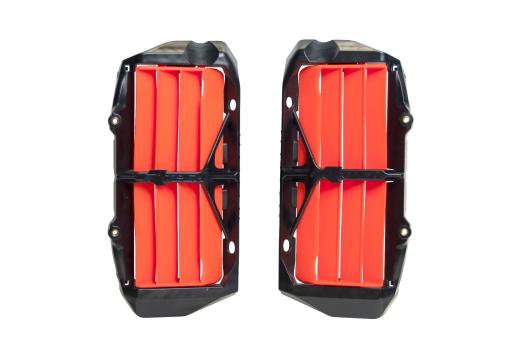 Решетки радиаторов увеличенные оранжевые KTM SX/SX-F 19-22 / EXC/EXC-F 20-22