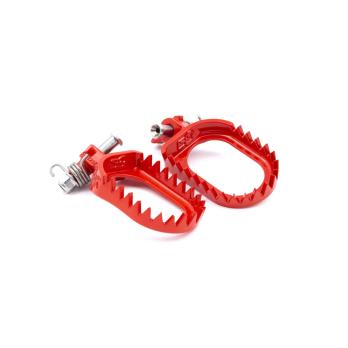 Подножки стальные красные S3 Punk KTM 07-16 / Husaberg 11-16 / Husqvarna 14-16 / Beta -19 / Sherco /