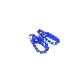 Подножки алюминиевые низкие синие S3 Hard Rock KTM / Husqvarna 17-21