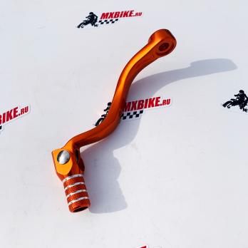 Рычаг переключения передач кованый KTM оранжевый TMV