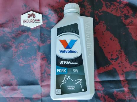 Масло вилочное Valvoline SYNPOWER FORK OIL 5W 1л