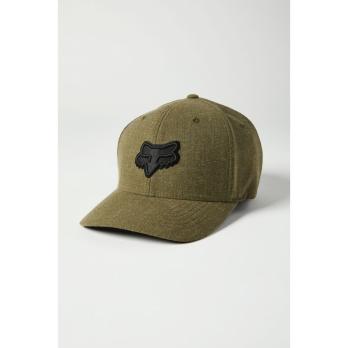 Бейсболка Fox Transposition Flexfit Hat  (Olive Green, S/M, 2021 (23688-099-S/M))