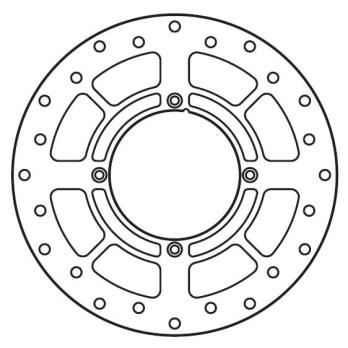 Диск тормозной передний Kawasaki KX125/KX250 89-02