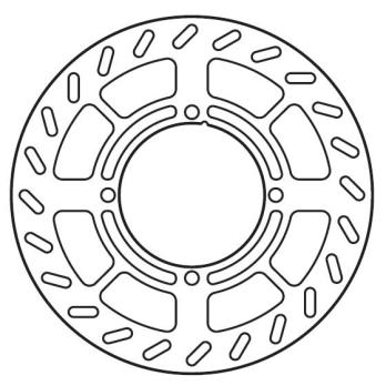 Диск тормозной передний Kawasaki KX125 03-05/KX250 03- /KX250F 04-06 / Suzuki RM-Z250 04-06