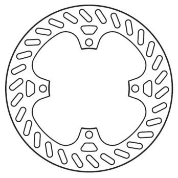 Диск тормозной задний Kawasaki KX125-250 03-20/KX250F 04-20/KX450F 06-20 / Suzuki RM-Z250 04-06
