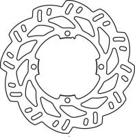 Диск тормозной передний Kawasaki KX/KX-F 06-20 /KLX450R 07-12