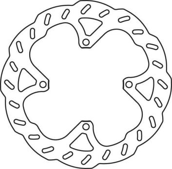 Диск тормозной передний Kawasaki KX/KX-F 06-20 /KLX450R 07-12