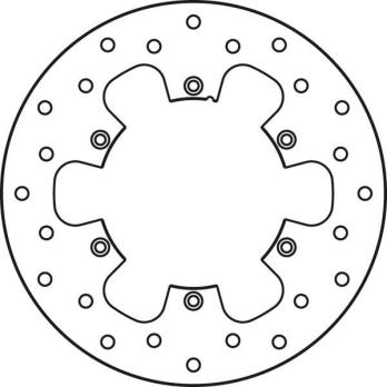 Диск тормозной задний Suzuki RM125/250 05-08