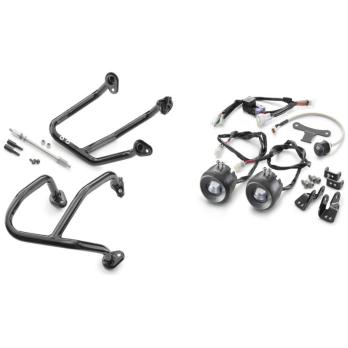 Crash bar-Supplementary headlight kit 00010000385