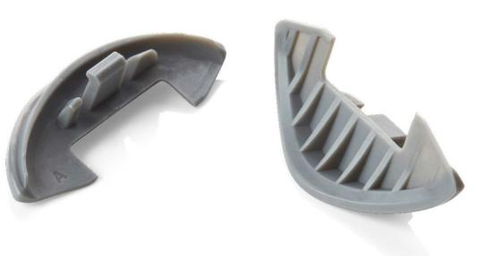 Вставки наколенников POD KX 2.0 Hinge Knee Gripper (Black, OS, 2021 (KP142-016-OS))