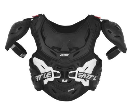 Защита панцирь подростковый Leatt Chest Protector 5.5 Pro Junior (White/Black, OS, 2022 (5014210132)