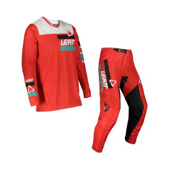 Комплект мотоджерси/мотоштаны детский Leatt 3.5 Mini Ride Kit (Red, XXS, 2022 (5022040460))