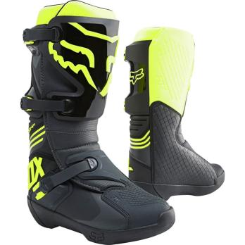 Мотоботы Fox Comp Boot (Black/Yellow, 12, 2022 (25839-019-12))