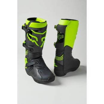 Мотоботы Fox Comp Boot (Black/Yellow, 13, 2022 (25839-019-13))