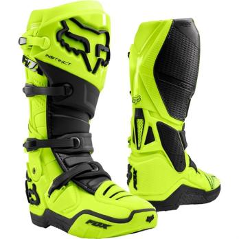 Мотоботы Fox Instinct Boot (Flow Yellow, 12, 2022 (24448-130-12))