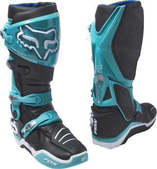 Мотоботы Fox Instinct Boot (Teal, 12, 2022 (27463-176-12))