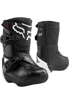 Мотоботы детские Fox Comp Kids Boot  (Black, K10, 2021 (24015-001-10))