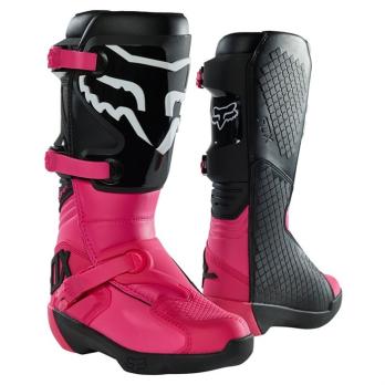 Мотоботы женские Fox Comp Womens Boot  (Black/Pink, 7, 2021 (27690-285-7))