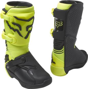 Мотоботы подростковые Fox Comp Youth Boot (Flow Yellow, 4, 2022 (27689-130-4))